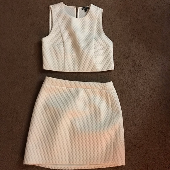 Express Dresses & Skirts - Crop top and skirt